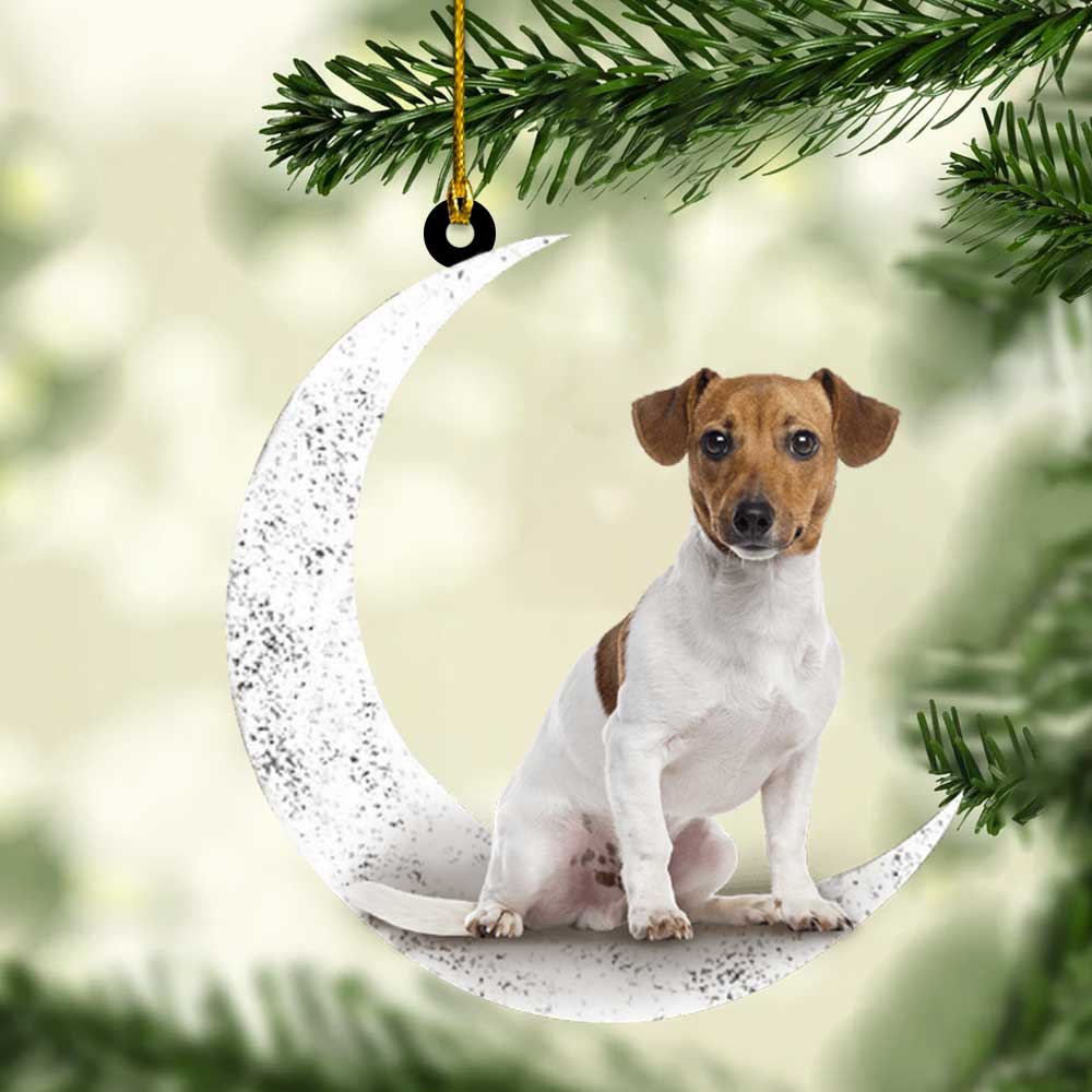 Jack russell christmas clearance ornament