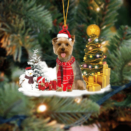 Cairn terrier christmas ornament deals