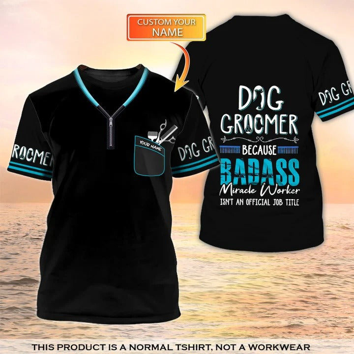 Dog top grooming shirts