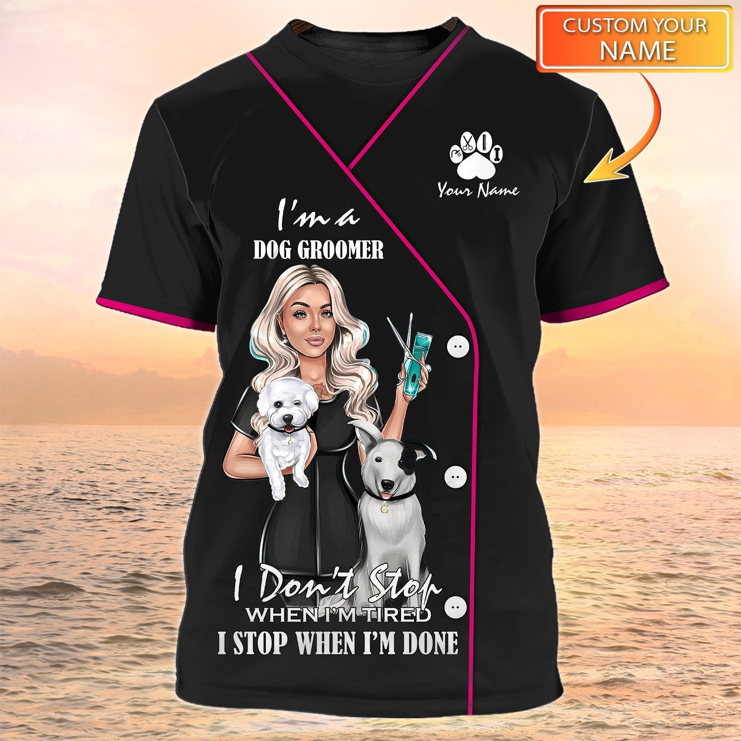 Groomer shirts hot sale