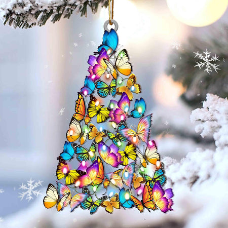 Butterfly-Christmas-Tree  Cool christmas trees, Christmas tree