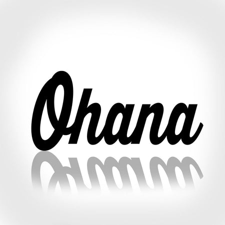 Personalized Family Name Sign, Ohana, Hawaii Family Name Sign, Hawaiian  Decor, Custom Decor, Wall Art