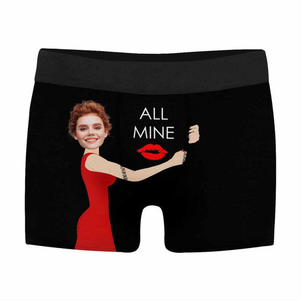 Personalized Boxers, Gifts for Boyfriend, Anniversary Gifts for