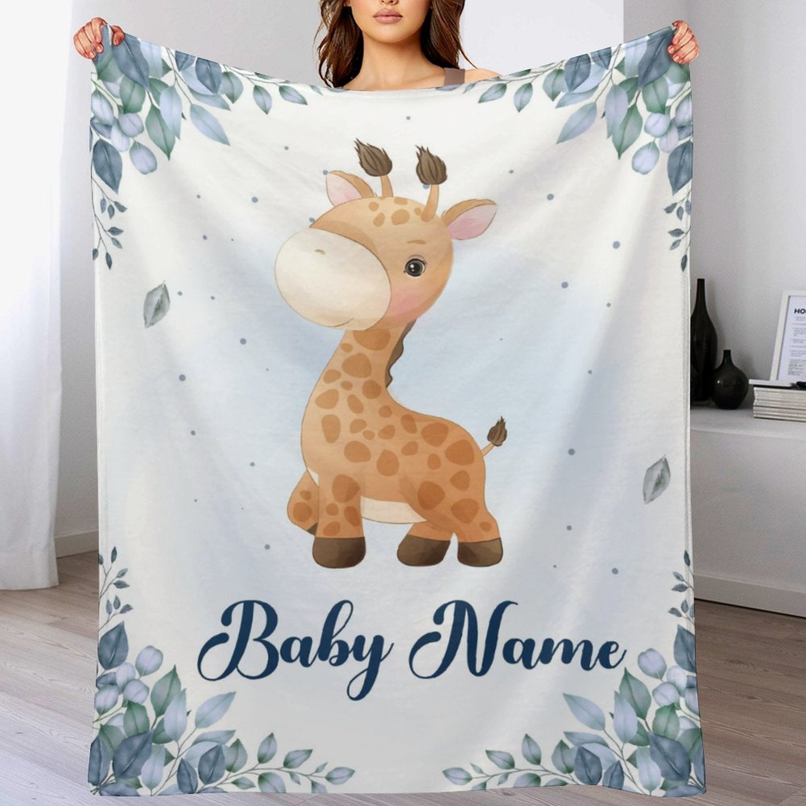 Personalized Baby Blankets Custom Baby Blanket Best Gift for Baby N