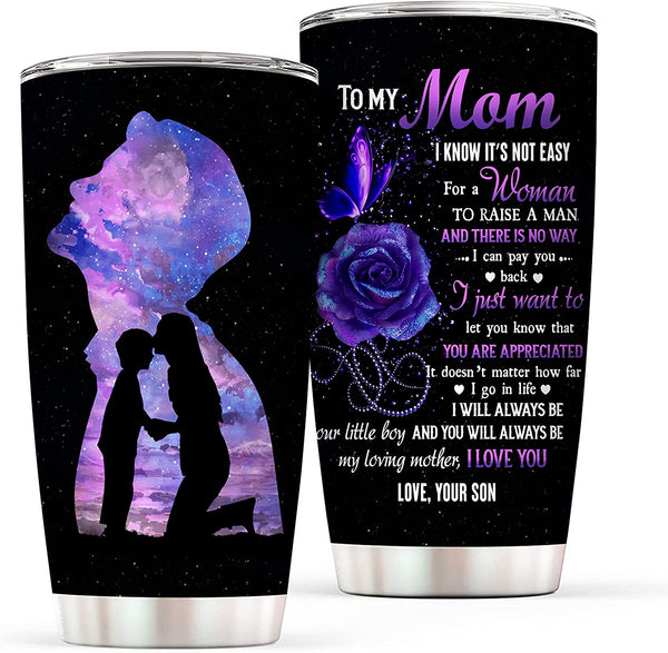 Mom Tumbler, Mom Presents - Christmas/Birthday Gifts for Mom, Wife