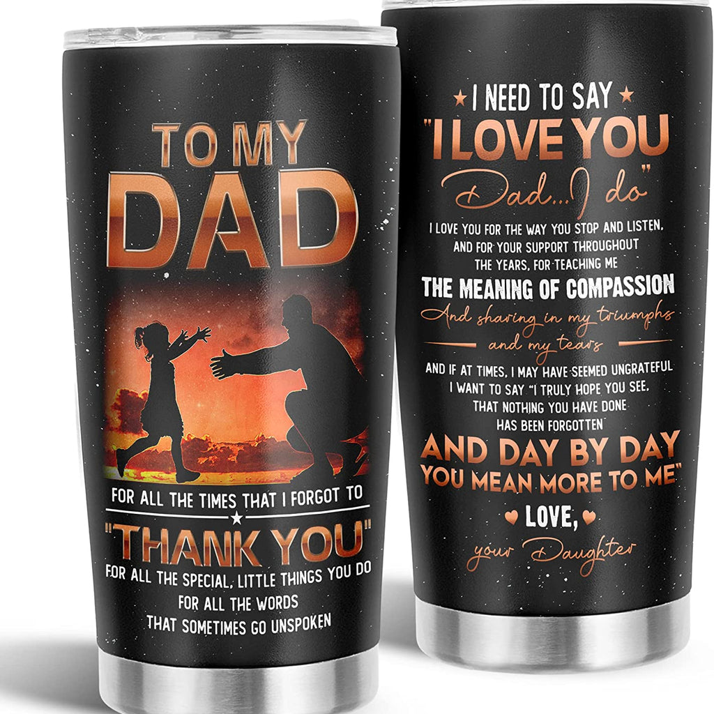 Father's Day Gift For Stepdad Bonus From The Kid You Inadvertently Tumbler  Cup 