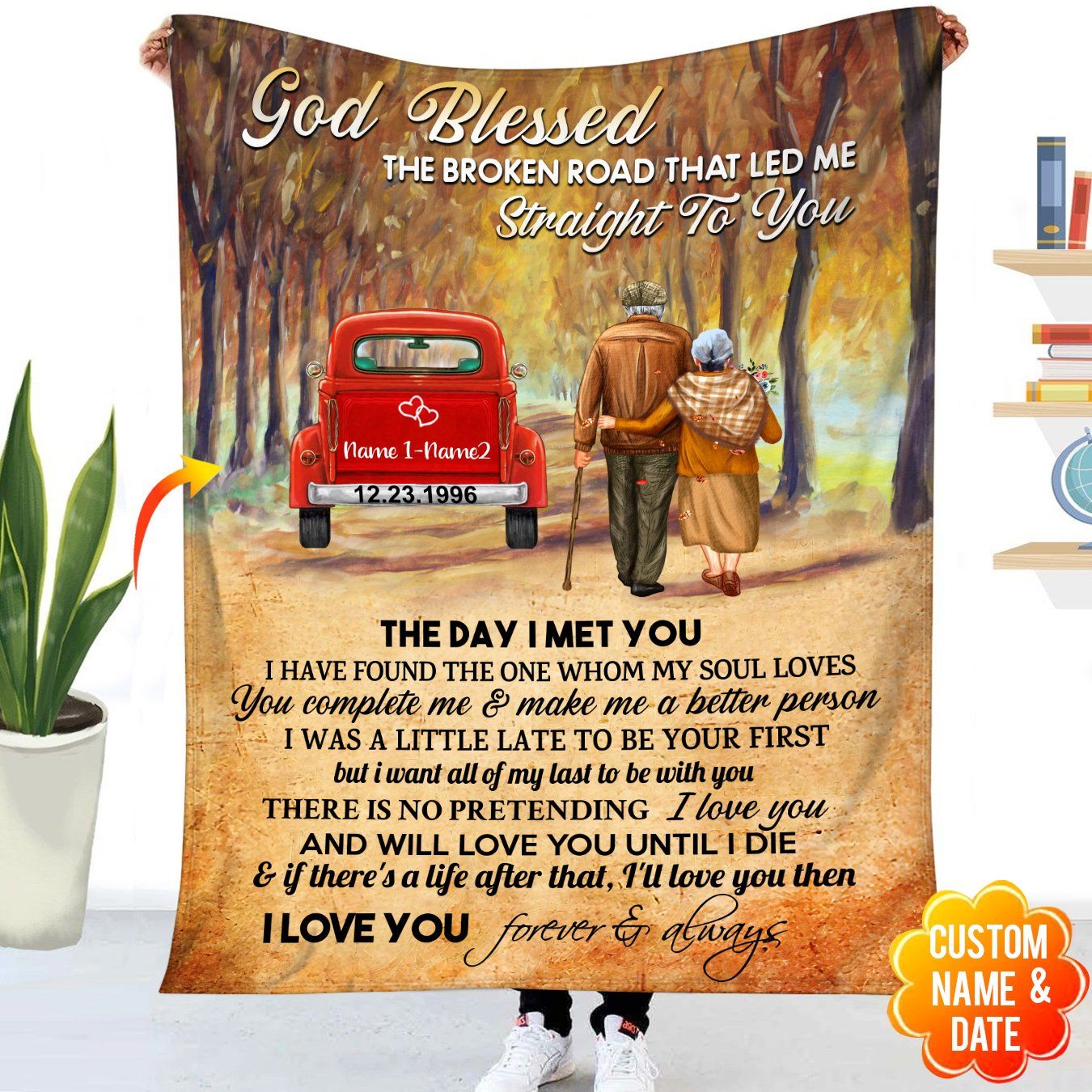 Dear Mom - From Son - Personalized Giant Love Letter Blanket - SS429