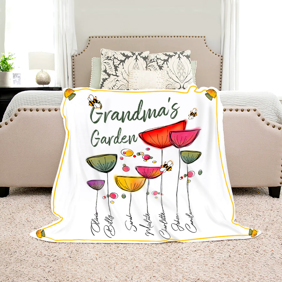 Grandma discount fleece blanket