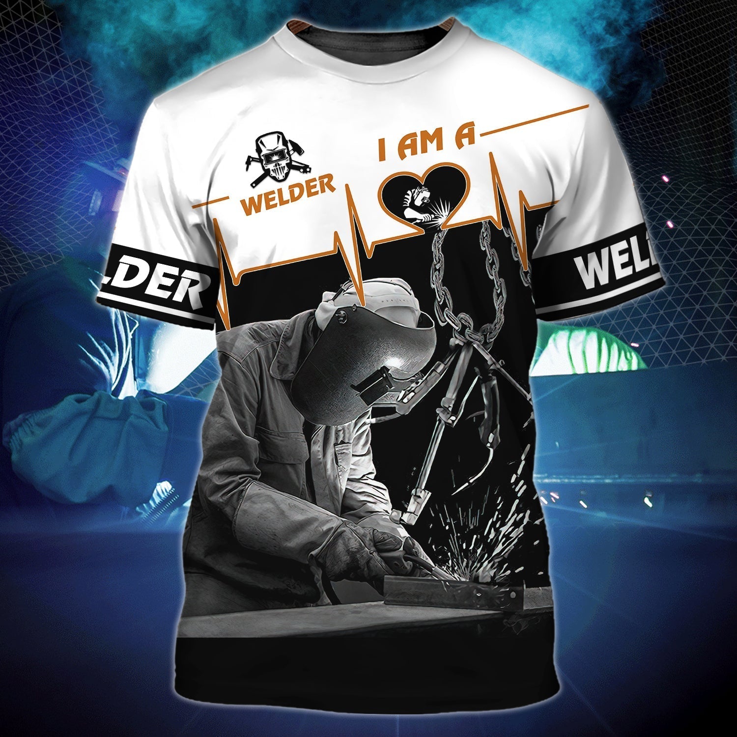 Personalized 3D Welder Shirt For Men And Women, Men Welder Shirt, I Am