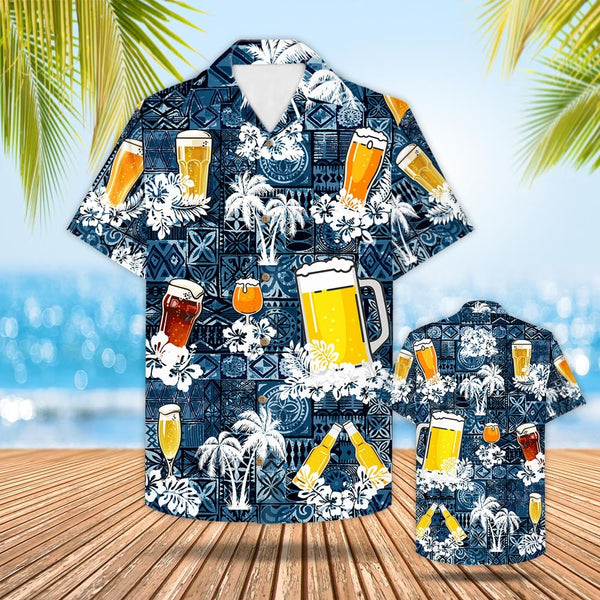 Miller Lite Organic Custom Name Hawaiian Shirt Love Beer Gift