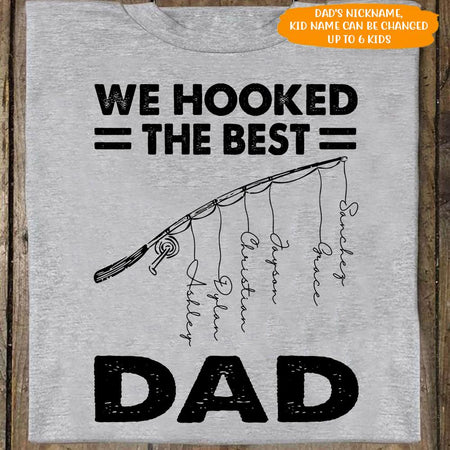 Dad Birthday Gift, Fishing Fathers Day Gift For Dad, We're Hooked, dad  fishing gift