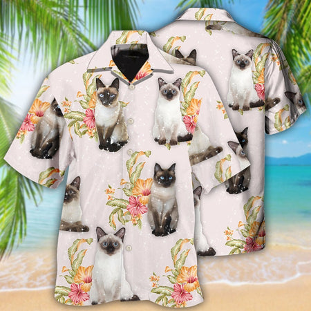 Black Cat Awesome Amazing Style Hawaiian Shirt - Trendy Aloha - Trendy Aloha